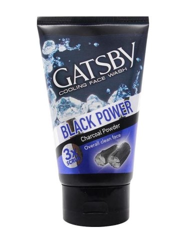 Gatsby Cooling Face Wash Black Power Sabun Pemutih Wajah Pria