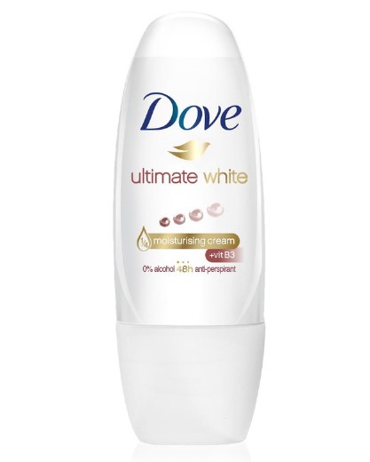 Produk Dove Roll On Deodorant Ultimate White Pemutih Ketiak