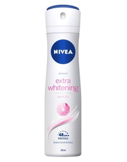 Produk Nivea Deodorant Extra Whitening Spray Pemutih Ketiak