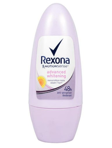Rexona Deodorant Roll On Women Advanced Whitening Pemutih Ketiak