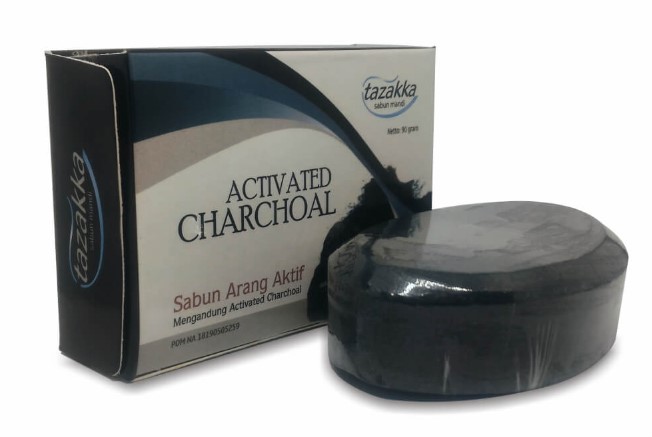 Sabun Mandi Herbal Activated Charcoal Soap Penghilang Panu
