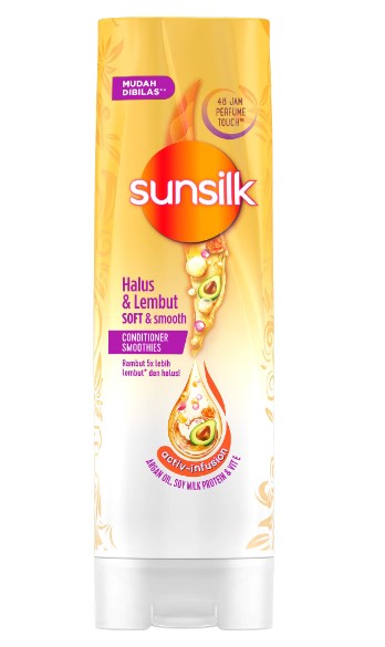 Sunsilk Soft & Smooth Activ-Infusion Conditioner Smoothies Untuk Rambut Smoothing