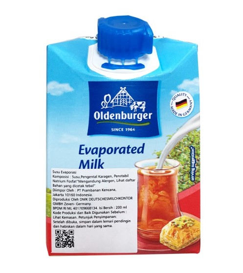 Oldenburger Evaporated Milk