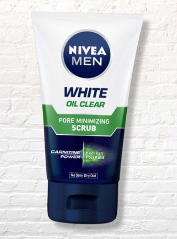 Nivea Men White Oil Clear Pore Facial Wash