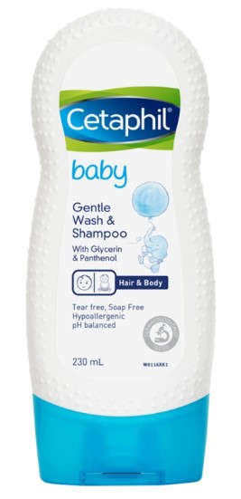 Sabun Cetaphil Baby Gentle Wash & Shampoo Untuk Cacar Air