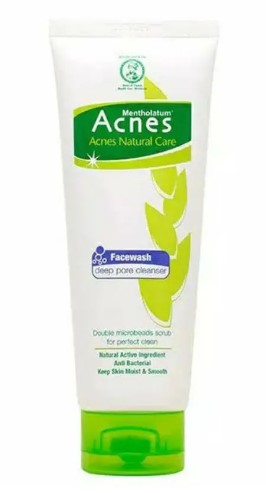 Acnes Natural Care Deep Pore Cleanser Face Wash