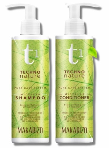 Shampoo Makarizo untuk Rambut Rontok T1 Tehcno Nature