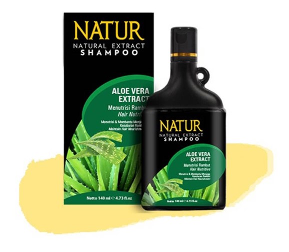 Shampoo Natur Aloe Vera untuk Rambut Rontok