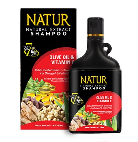 Shampoo Natur Olive Oil untuk Rambut Rontok