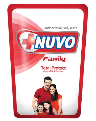 Sabun Nuvo Family Total Protection Antibakteri dan Antiseptik