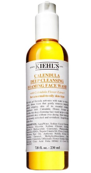 Kiehl’s Calendula Deep Cleansing Foaming Face Wash