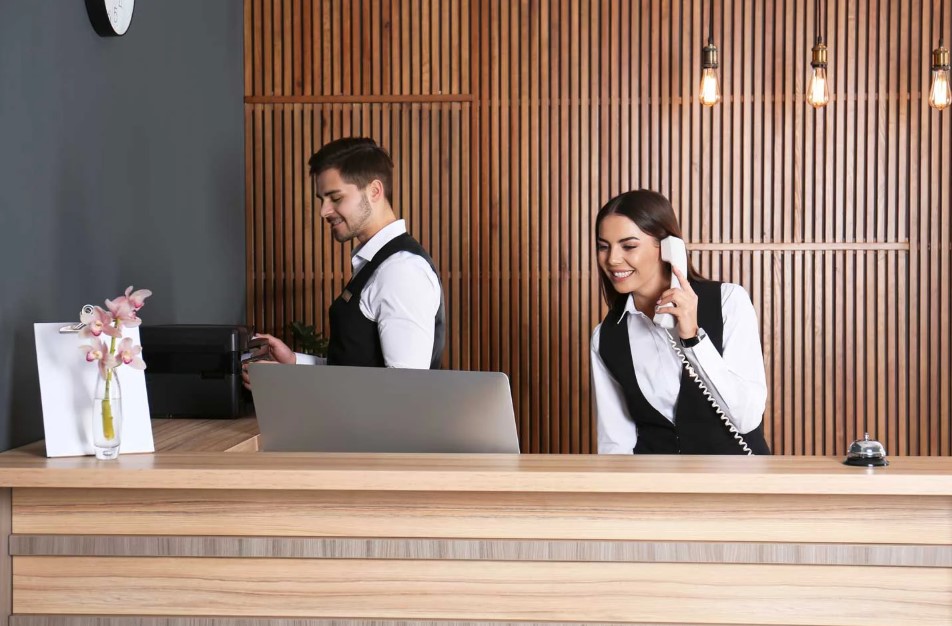 room division hotel front office department